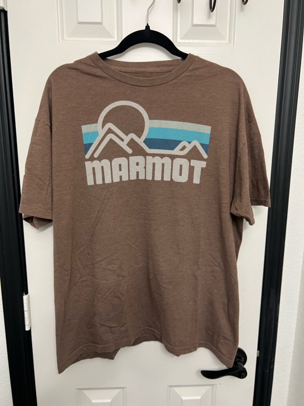 Marmot Rusty Red Short Sleeve Tee‎ Classic Logo XLTG